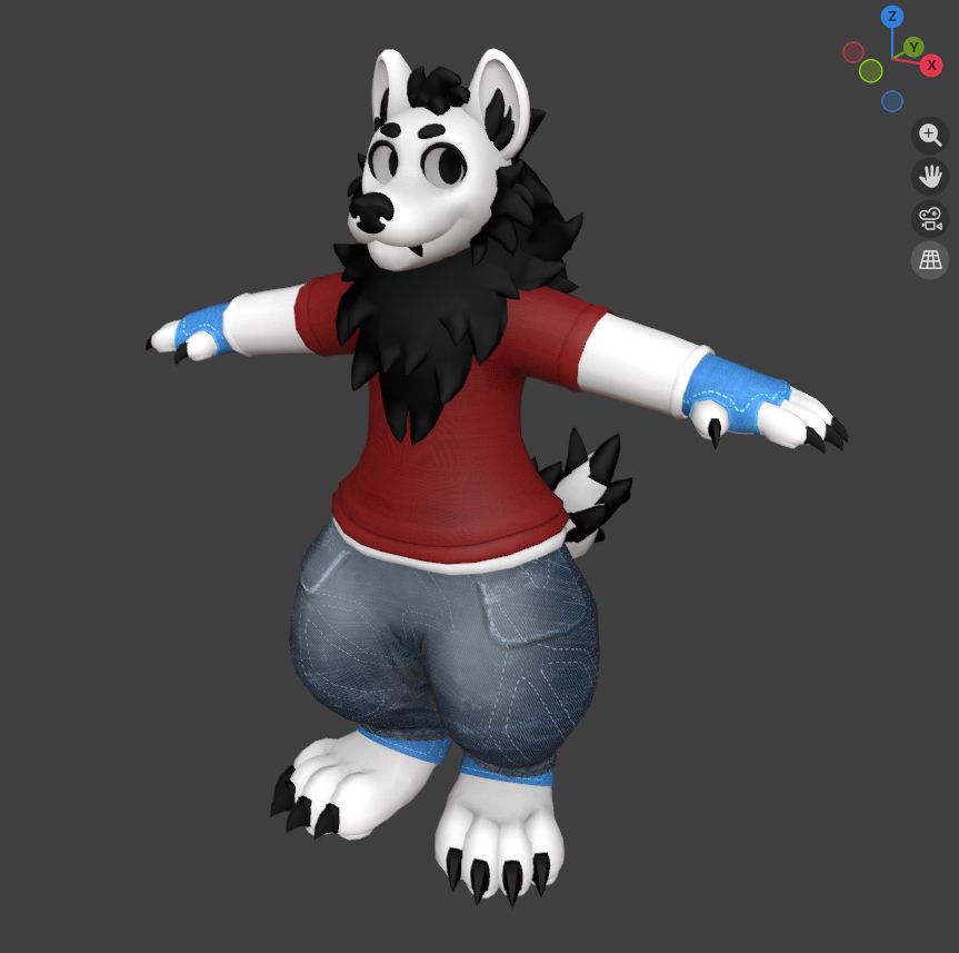 Clothes for the yet to be released Canine Base 2.0