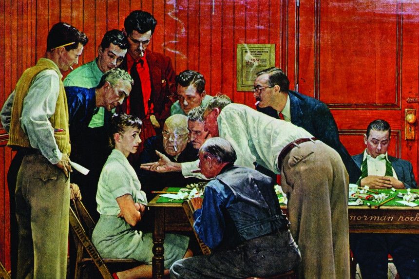 Norman Rockwell's The Holdout