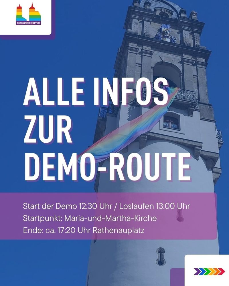Sicherheitshinweise zum CSD Bautzen