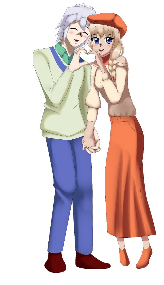 Credit: Sincity2100
EternalShipping: Ella Bakura X Ryou Bakura 