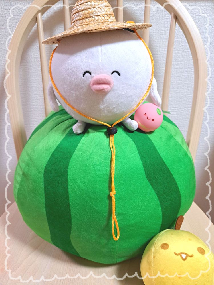 はぐちさん  ぬい撮り  ぬいぐるみ  スイカゲーム