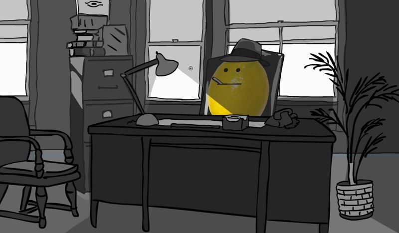 Bruce Lemon, private Eye. 