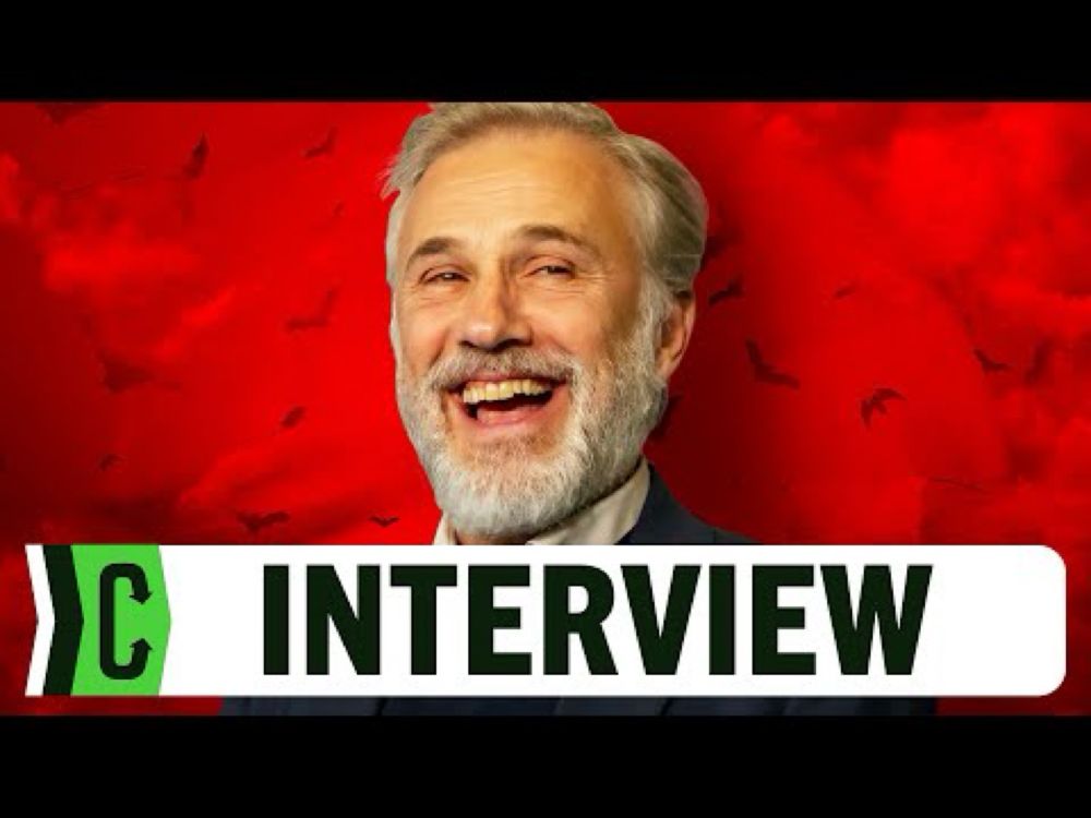 Christoph Waltz Discusses Luc Besson’s Dracula: A Love Story and Guillermo del Toro's Frankenstein