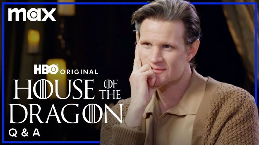 Matt Smith & Fabien Frankel Share Their First Celebrity Crushes | House of the Dragon | Max