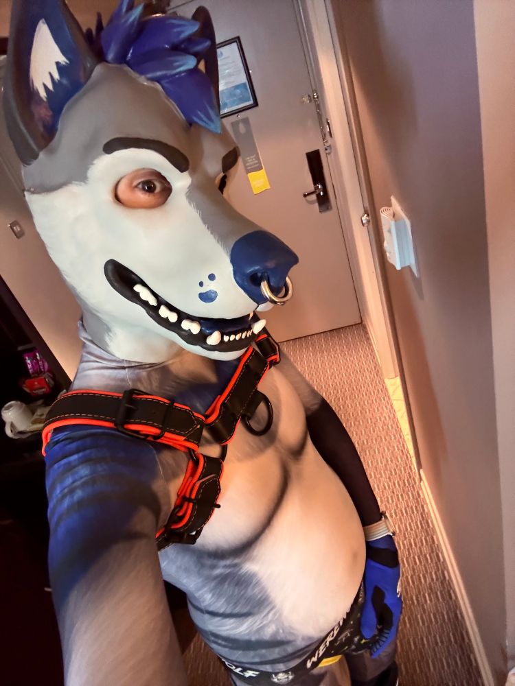 Another selfie of me as an excitable dog