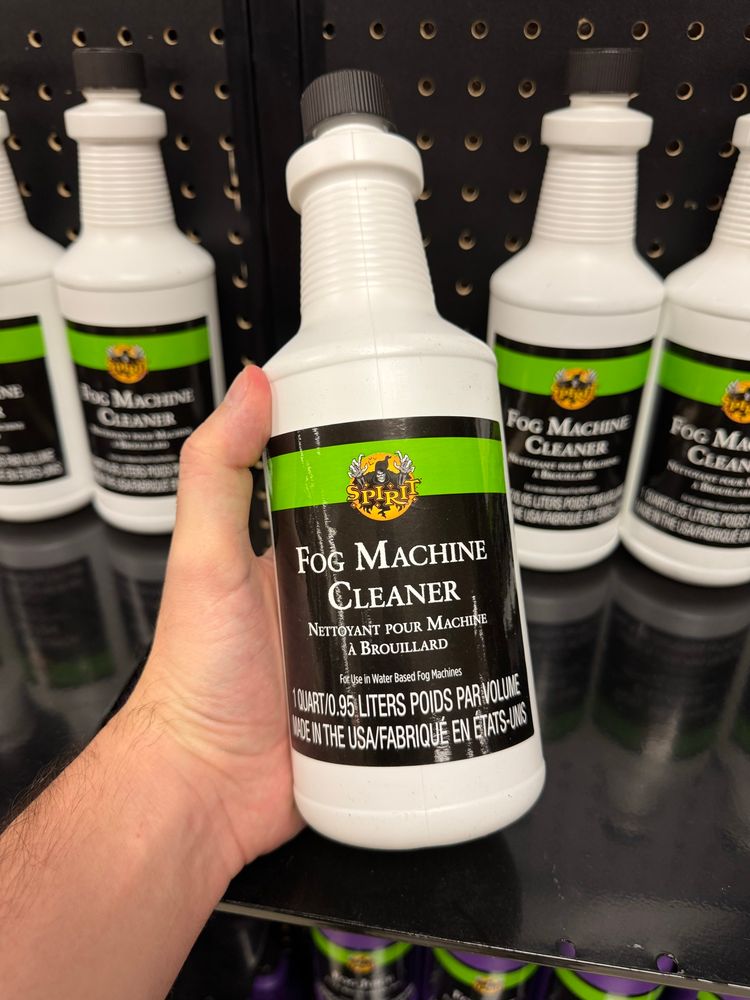 Fog Machine Cleaner from Spirit Halloween