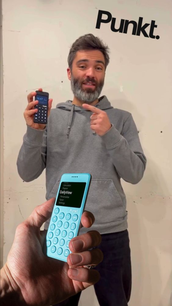 Thomas testant le MP02 de Punkt