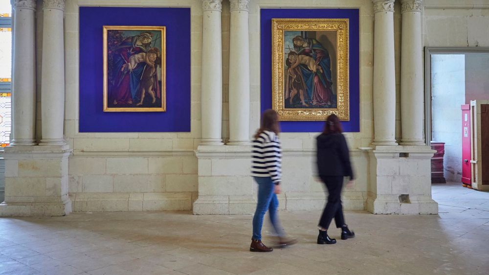 Deux Madones de Botticelli exposées au château de Chambord