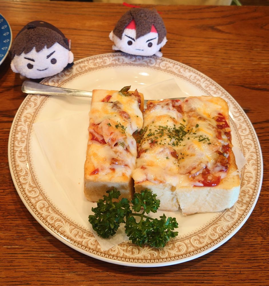 あつあつチーズのピザトースト