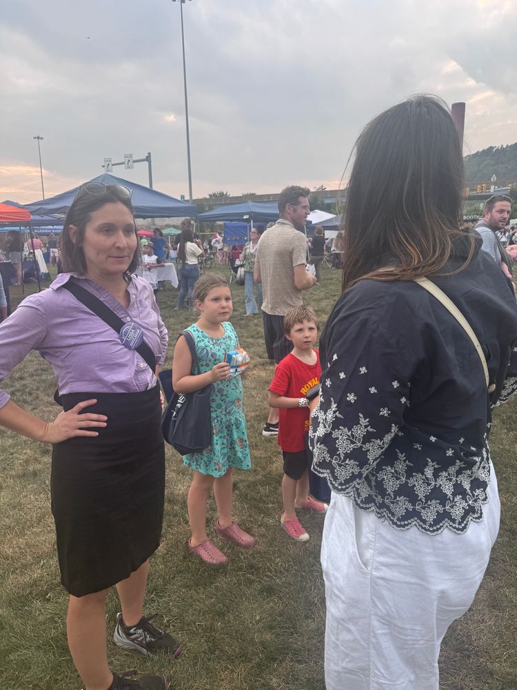 Lissa and family at Big Night Out