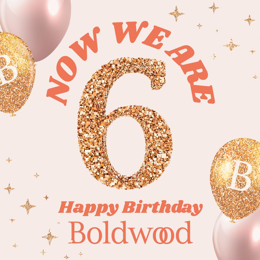 Celebrations for Boldwood's 6th anniversary!