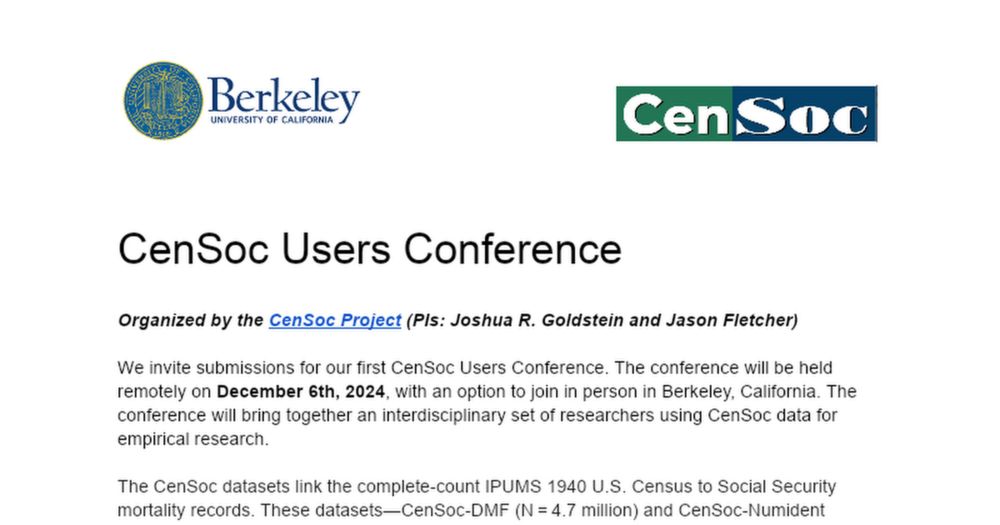 CenSoc Users Conference