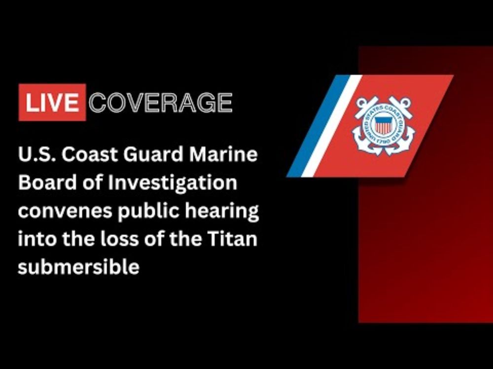 Titan Submersible Hearings (Live Video) - YouTube