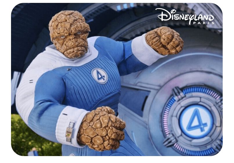 La Chose à l’Avengers, campus de Disneyland Paris