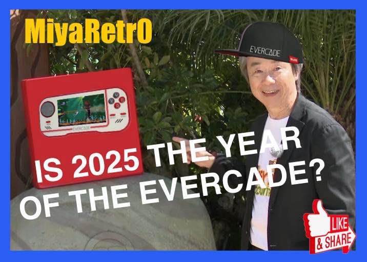 MiyaRetrO: Is 2025 the Year of the Evercade? (Not made by me)