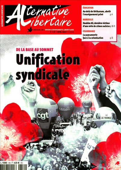 "Alternative libertaire" numéro 359.