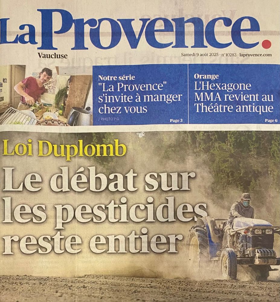 Loi Duplomb: le débat sur les pesticides reste entier