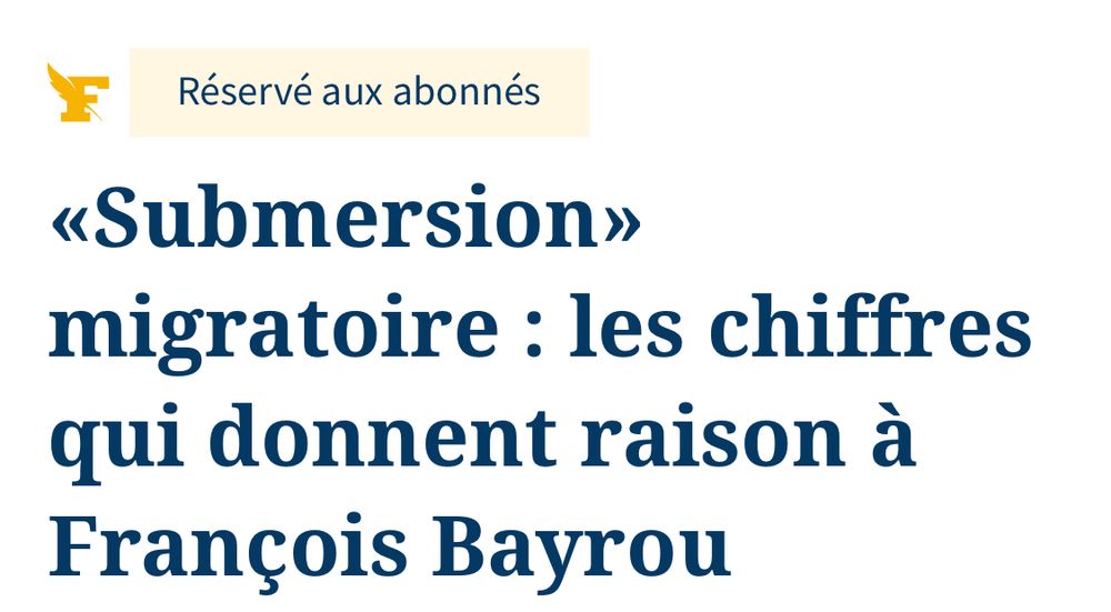 «Submersion» migratoire : les chiffres qui donnent raison à François Bayrou