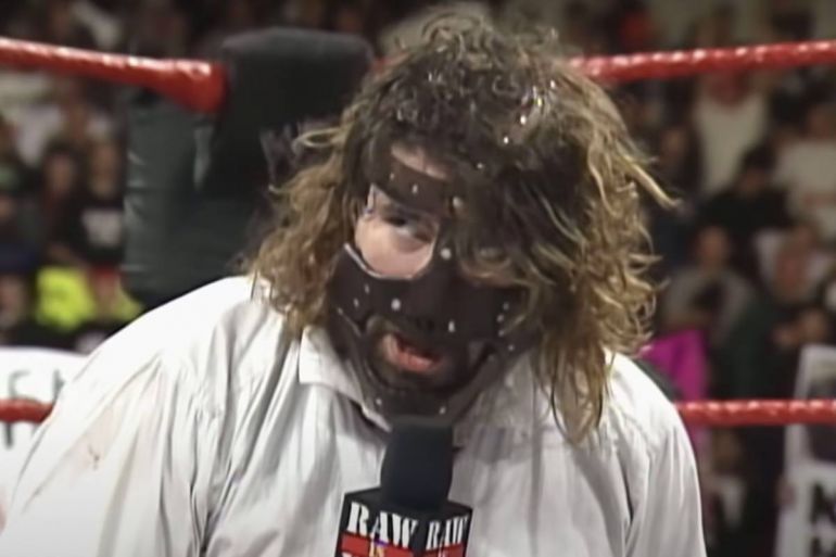 An image of Mick Foley as Mankind.