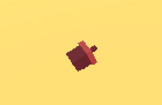 a single acorn laying on the ground