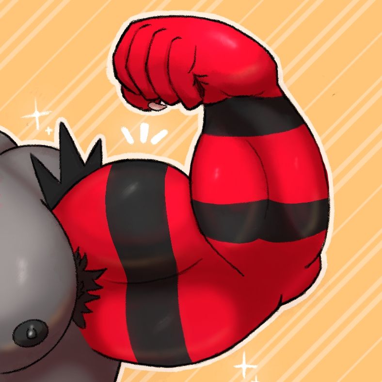 Big flex from an off screen incineroar with sparkles all around it cuz yeah