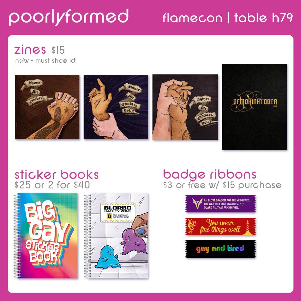 graphic showing some of my other items