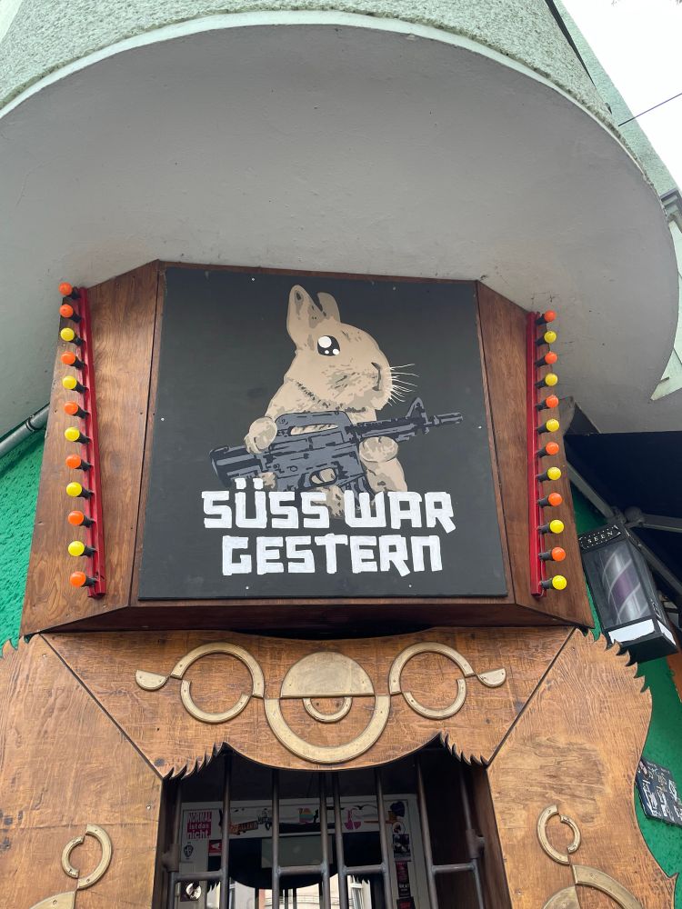 cute was yesterday entry sign a bunny with s gun for self deffense