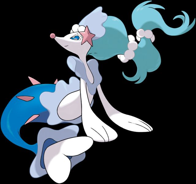 Original Artwork of Primarina from Sun/Moon.