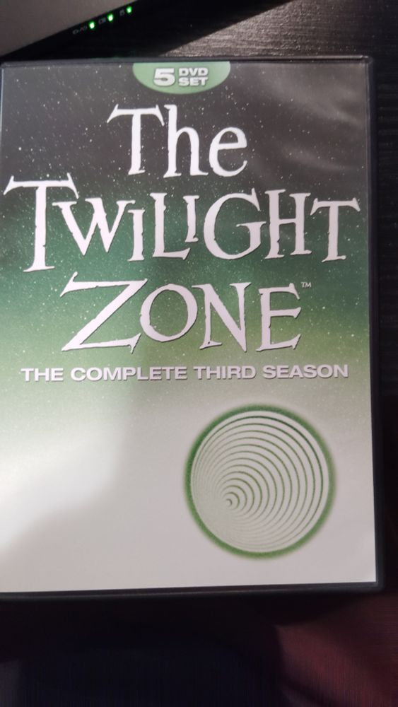 DVD jacket for The Twilight Zone, The Complete Third Season.