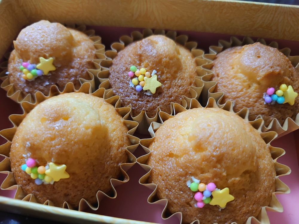 前に友人に渡したマドレーヌ