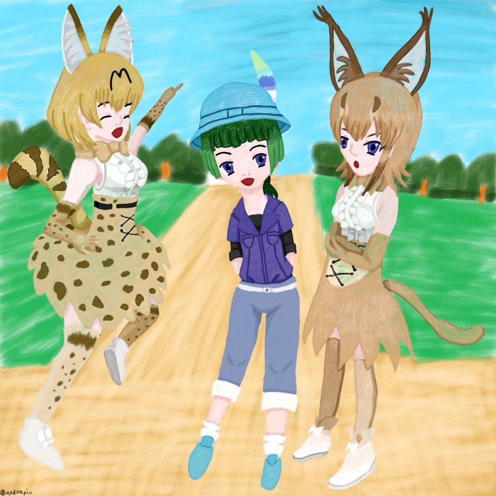 けものフレンズ　けもフレ　けものフレンズ2　けもフレ2　カラカル　サーバル　キュルル