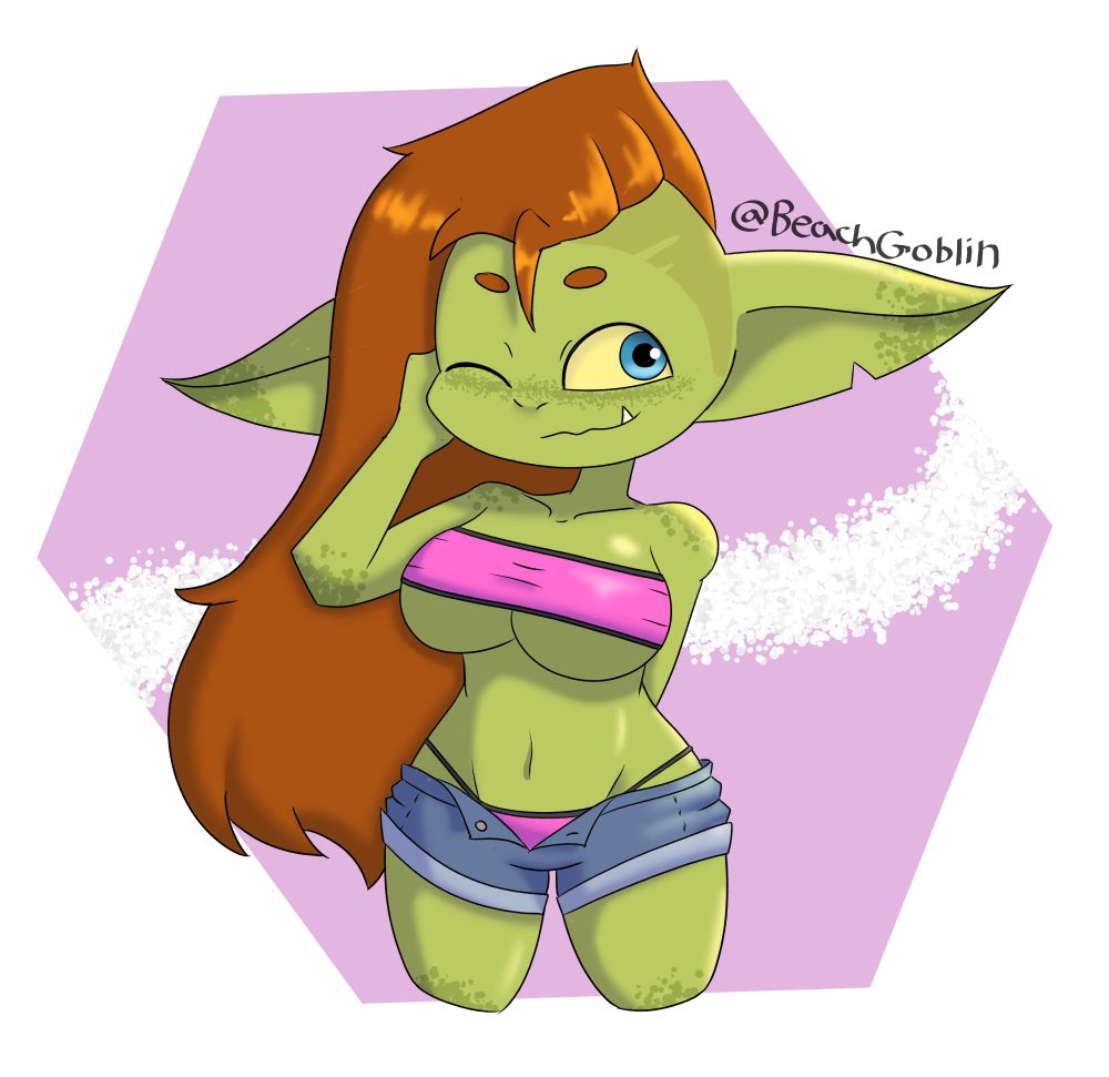 Cove the beach goblin.: 