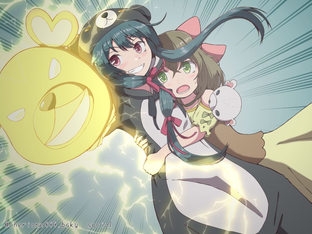 くまクマ熊ベアーのユナとフィナ