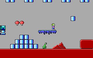 Screenshot of video game "Commander Keen".