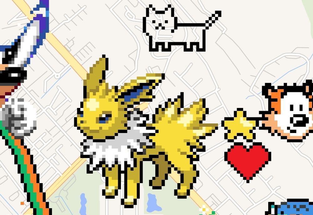 Jolteon in wplace.live