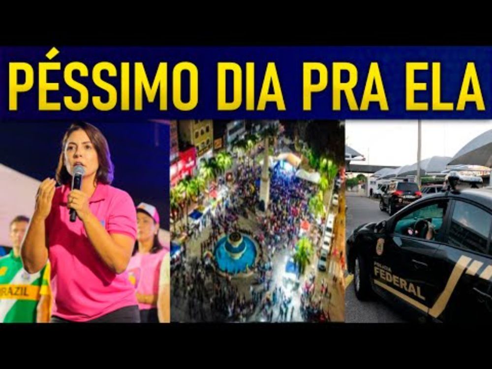 MICHELLE É HUMlLHADA EM EVENTO FRACASSADO E PF PRENDE B0LSONARlSTA ENVOLVIDA COM FAC'ÇÕES E DR0GAS!!