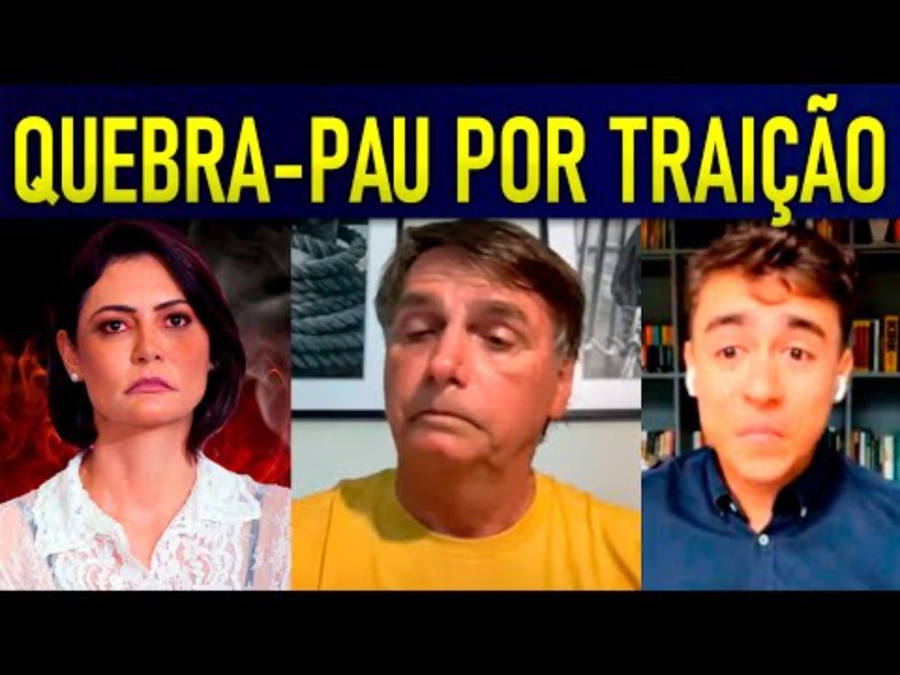 B0LSONARO CHEGA NA VOADORA EM MICHELLE E NIKOLAS APÓS TRAlÇÃO IMPERDOÁVEL!! QUEBRA-P'AU NA FAMILÍCIA