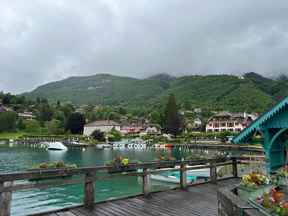 Bay at Talloires, France.