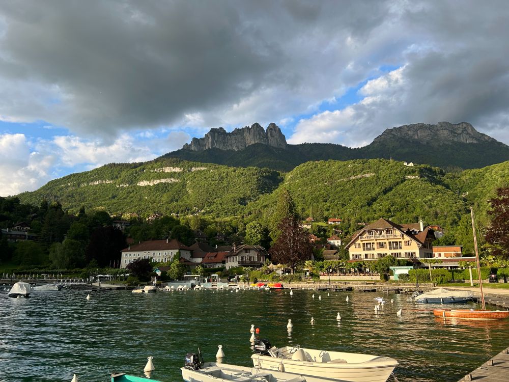 Bay at Talloires, France.