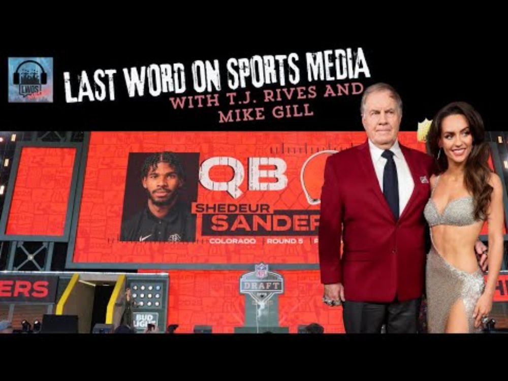 NFL Draft Drama: Shedeur Sanders, #1 Pick & Belichick Fiasco #NFLDraft #SportsMedia #ShedeurSanders