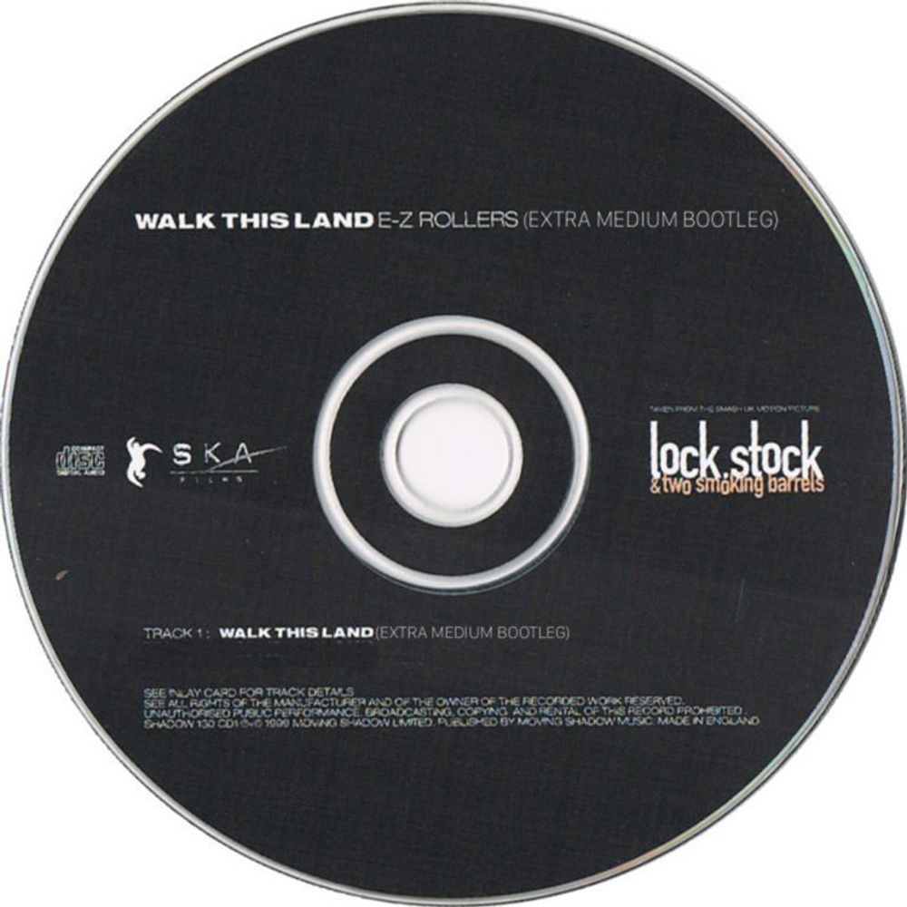 E-Z Rollers - Walk This Land (Extra Medium Bootleg), by E-z rollers, Extra Medium