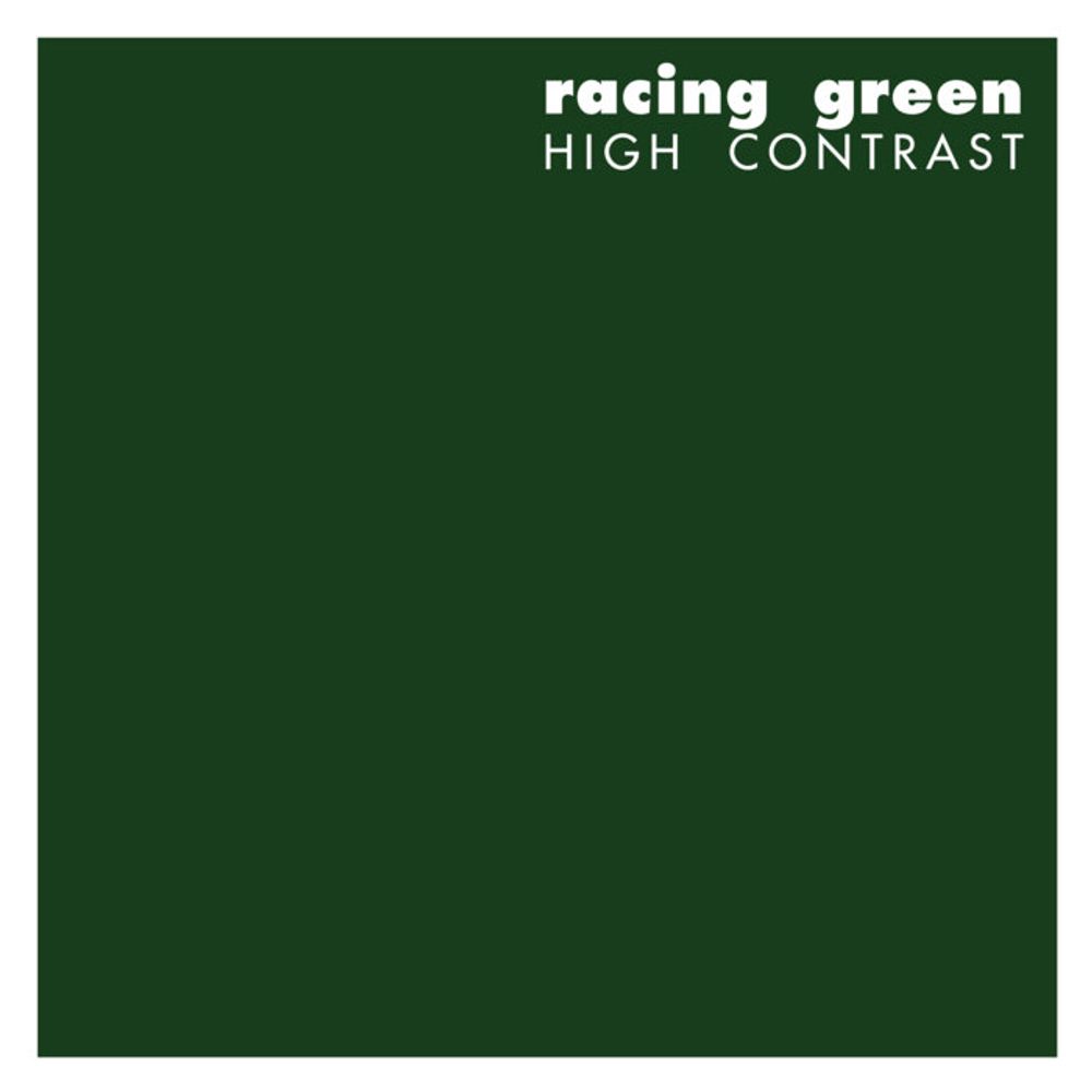 Racing Green, by High Contrast