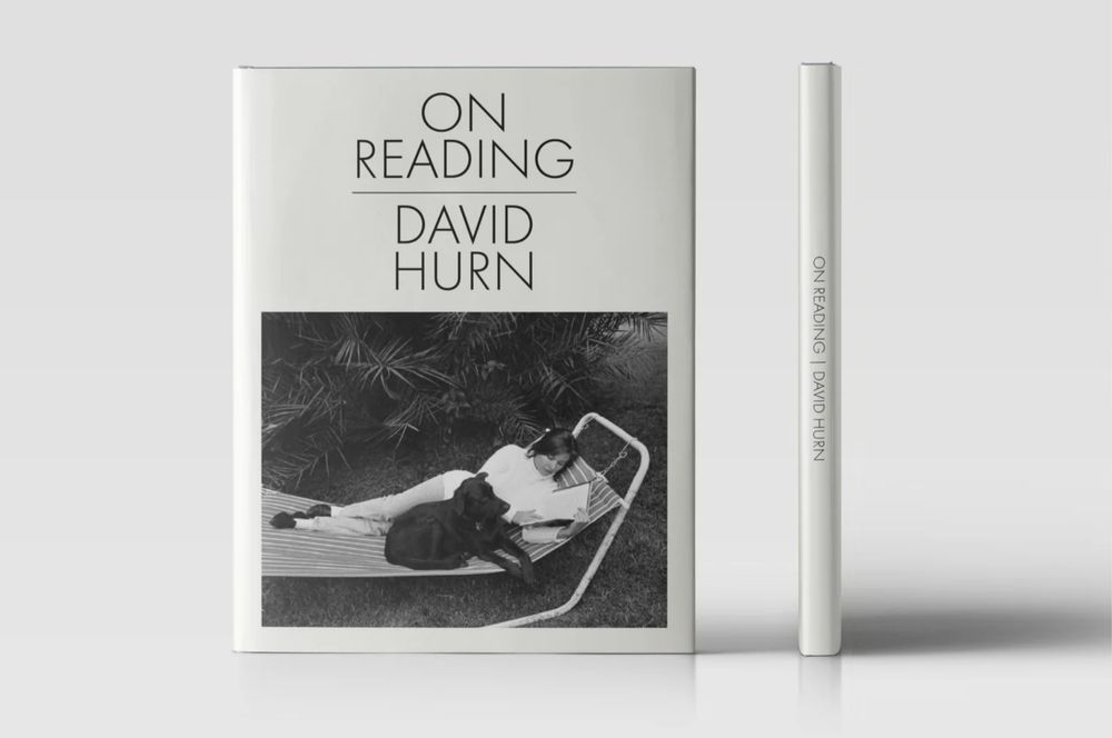 Cover of David Hurn's new 'ON READING' photobook. Published this week by RRB Photobooks