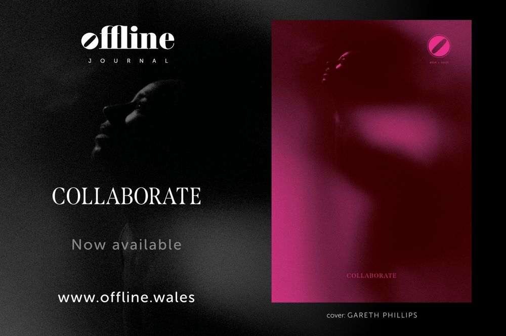 Cover of the new Offline Journal issue #014 featuring work by photographer Gareth Phillips in his exploration of dance through collaboration. Available from www.offline.wales