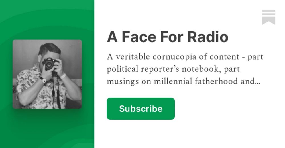 Subscribe to A Face For Radio