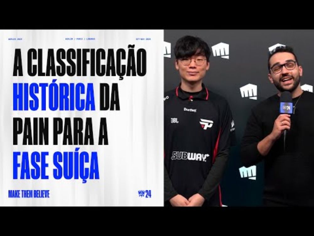 Wizer, Takeshi e a classificação histórica da paiN para a Fase Suíça | Boletim #Worlds2024