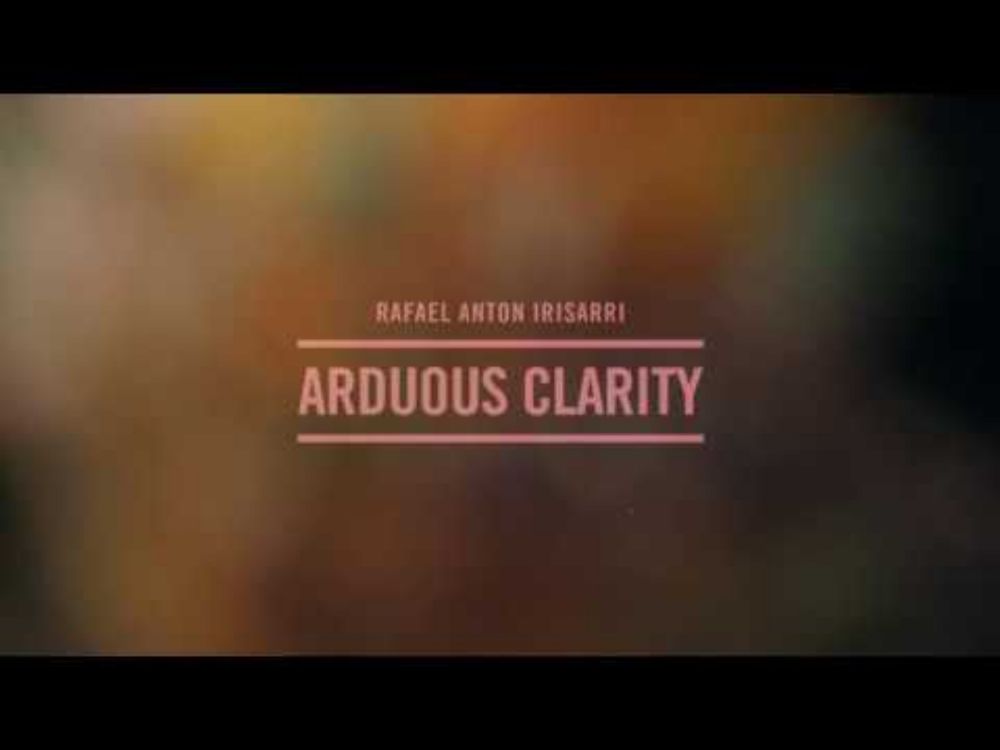 Rafael Anton Irisarri - "Arduous Clarity" (Official Video)