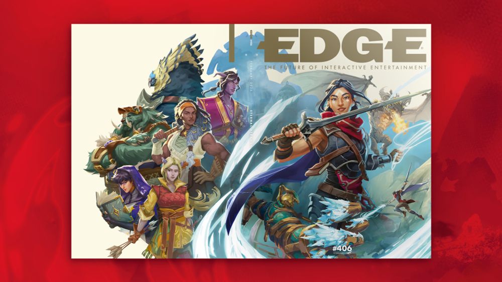 Latest EDGE Magazine wraparound cover featuring Eternal Strands.