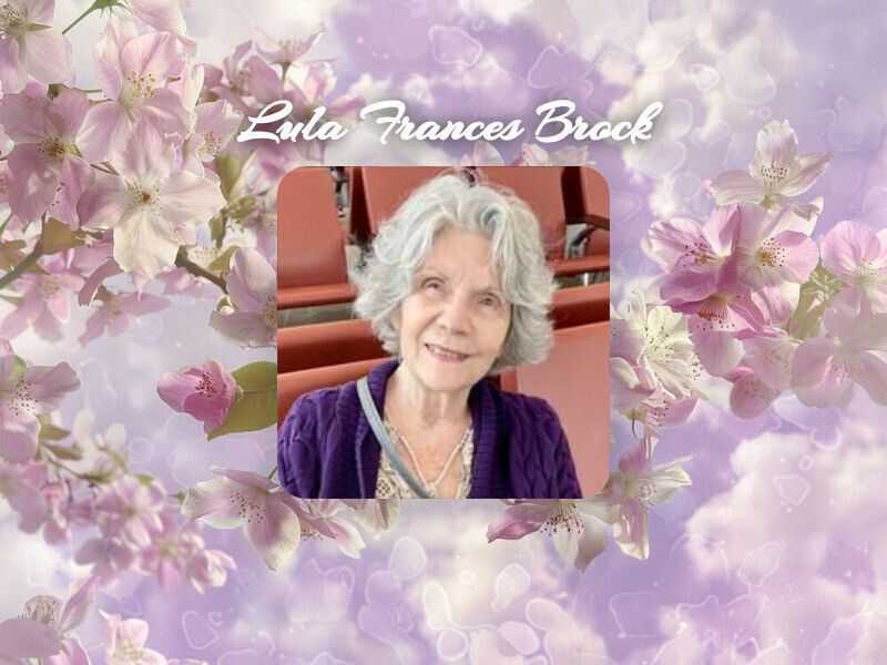Lula Frances Brock Obit