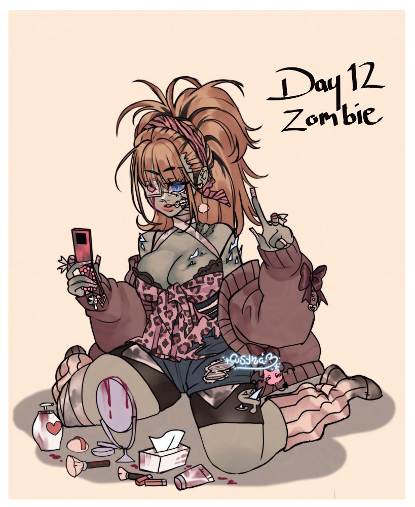 a rather unfortunate gyaru who met a rather unfortunate end, only to come back from the dead to keep on killing <3
